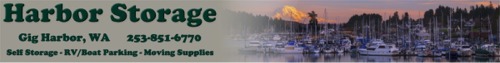 Gig Harbor Storage - Self Storage - RV Storage - Boat Parking