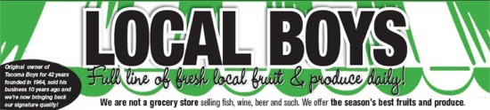 Local Boys Fruit Stand in Gig Harbor - Fresh Fruit, Preserves & Salsa